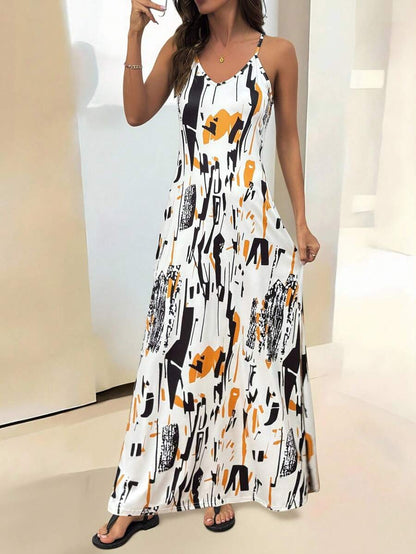 Breezaya Women's Casual Vacation Bohemian Style Dress Mensa