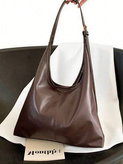 Savannah Large Slouchy Hobo Shoulder Bag with Top Handle