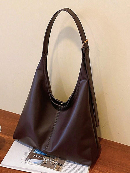 Savannah Large Slouchy Hobo Shoulder Bag with Top Handle