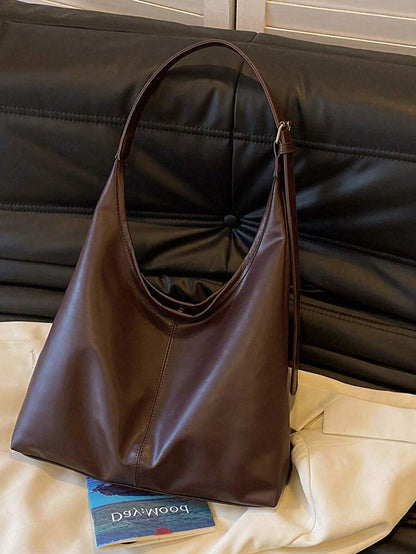 Savannah Large Slouchy Hobo Shoulder Bag with Top Handle
