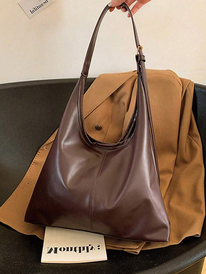 Savannah Large Slouchy Hobo Shoulder Bag with Top Handle