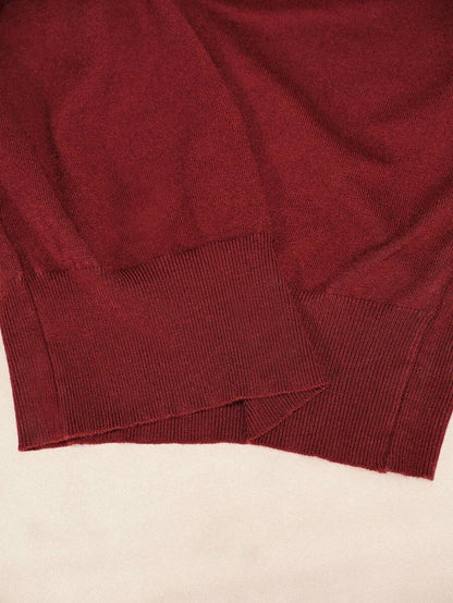 Women's Fine Knit Sweater with Button Cuffs, Lightweight Pullover for Fall Work Casual - Beige