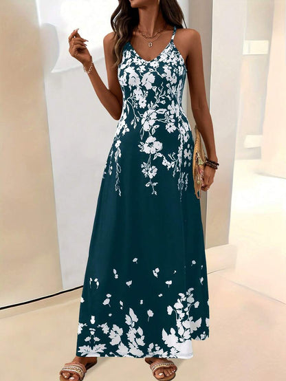 Breezaya Women's Casual Vacation Bohemian Style Dress Mensa
