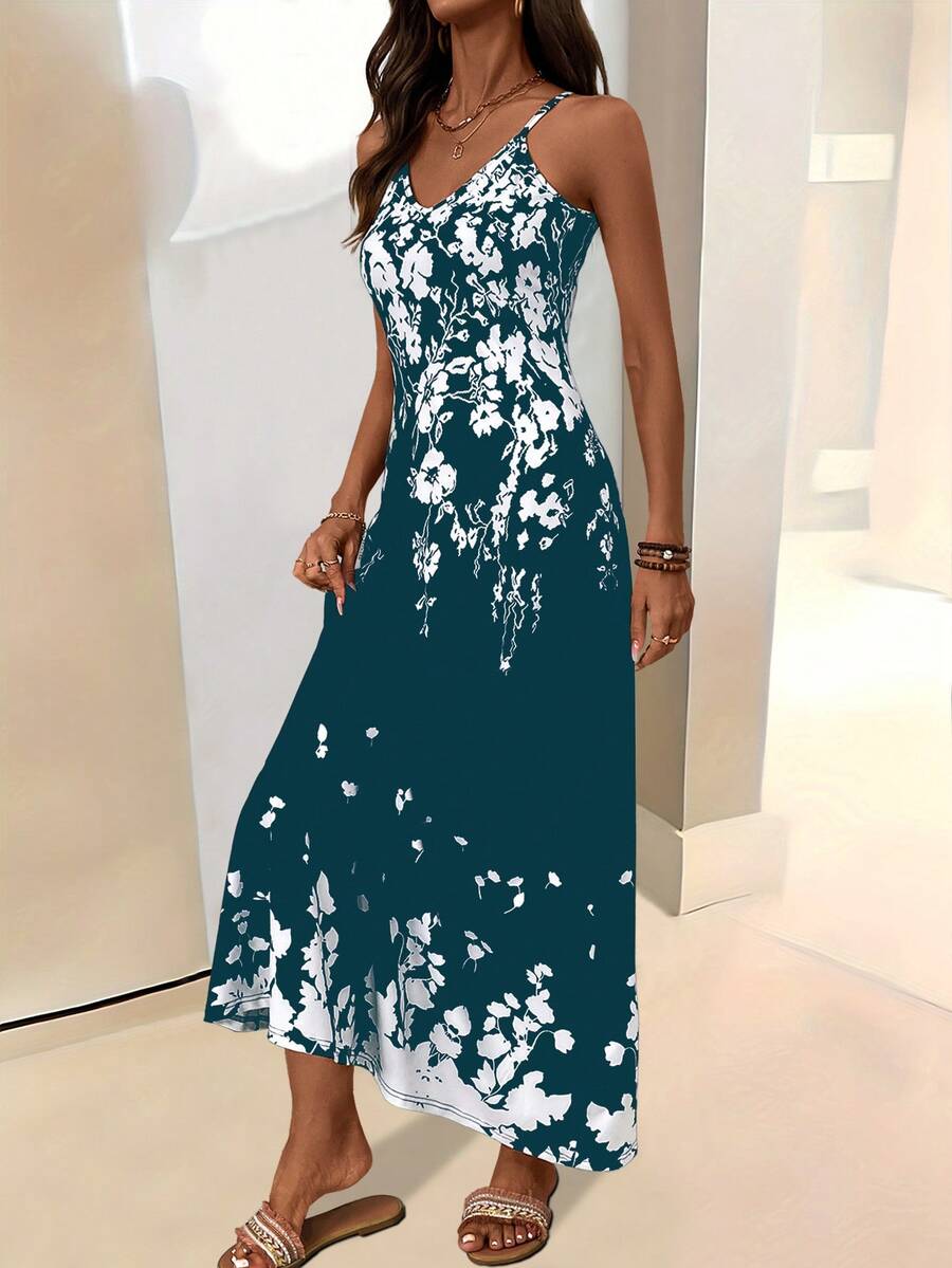 Breezaya Women's Casual Vacation Bohemian Style Dress Mensa
