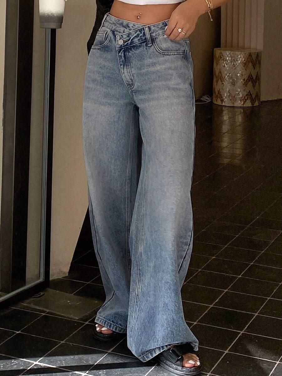 Missoula Low Rise Straight Leg Baggy Jeans