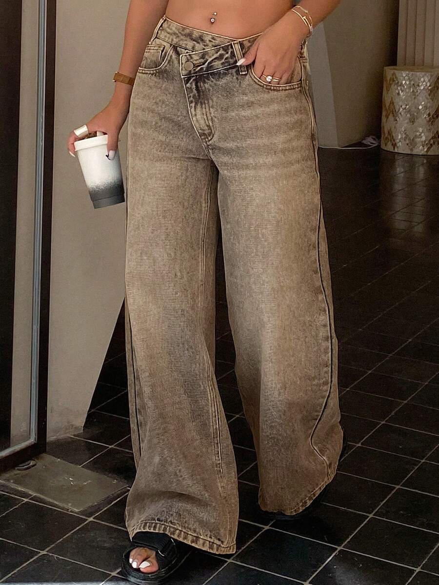 Missoula Low Rise Straight Leg Baggy Jeans
