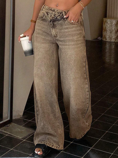 Missoula Low Rise Straight Leg Baggy Jeans