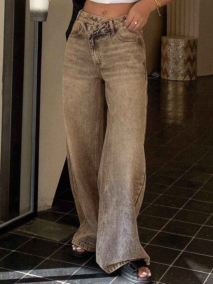 Missoula Low Rise Straight Leg Baggy Jeans