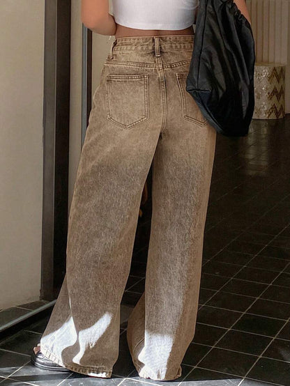 Missoula Low Rise Straight Leg Baggy Jeans