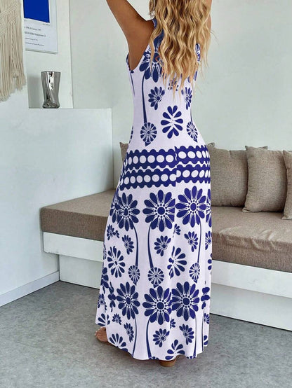 Breezaya Women's Casual Vacation Bohemian Style Dress Mensa