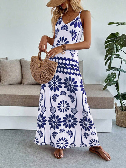 Breezaya Women's Casual Vacation Bohemian Style Dress Mensa