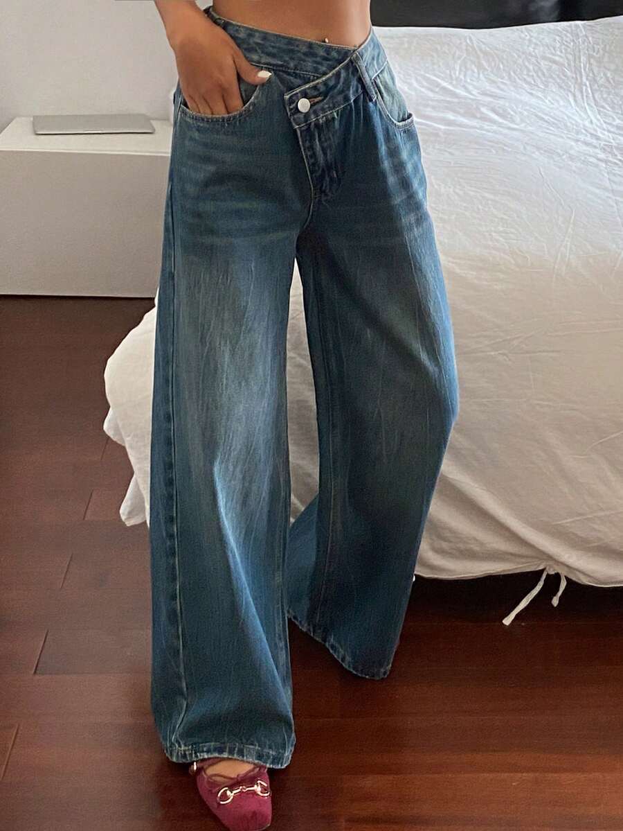 Missoula Low Rise Straight Leg Baggy Jeans