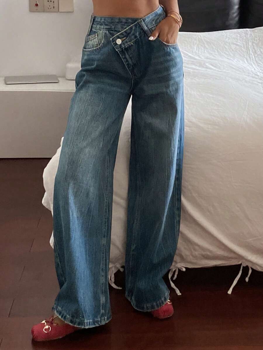 Missoula Low Rise Straight Leg Baggy Jeans