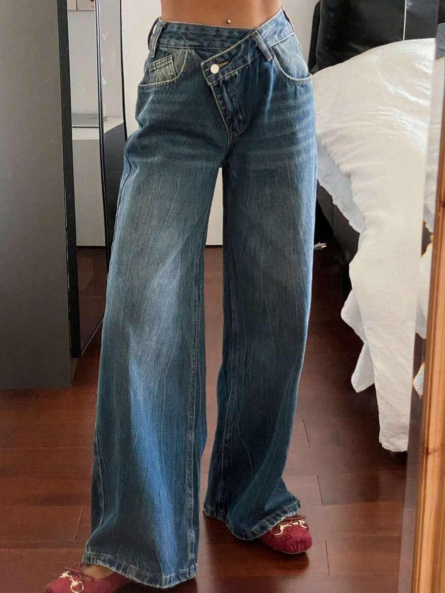 Missoula Low Rise Straight Leg Baggy Jeans