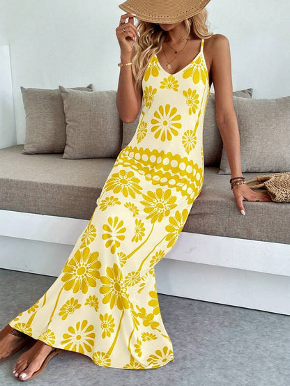 Breezaya Women's Casual Vacation Bohemian Style Dress Mensa