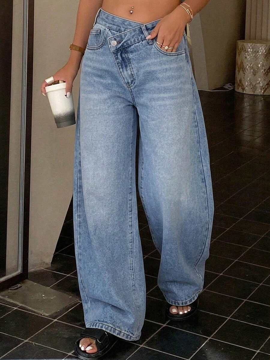 Missoula Low Rise Straight Leg Baggy Jeans