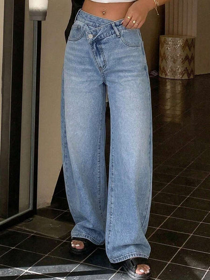 Missoula Low Rise Straight Leg Baggy Jeans