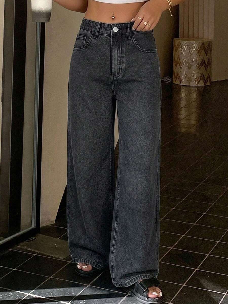 Missoula Low Rise Straight Leg Baggy Jeans