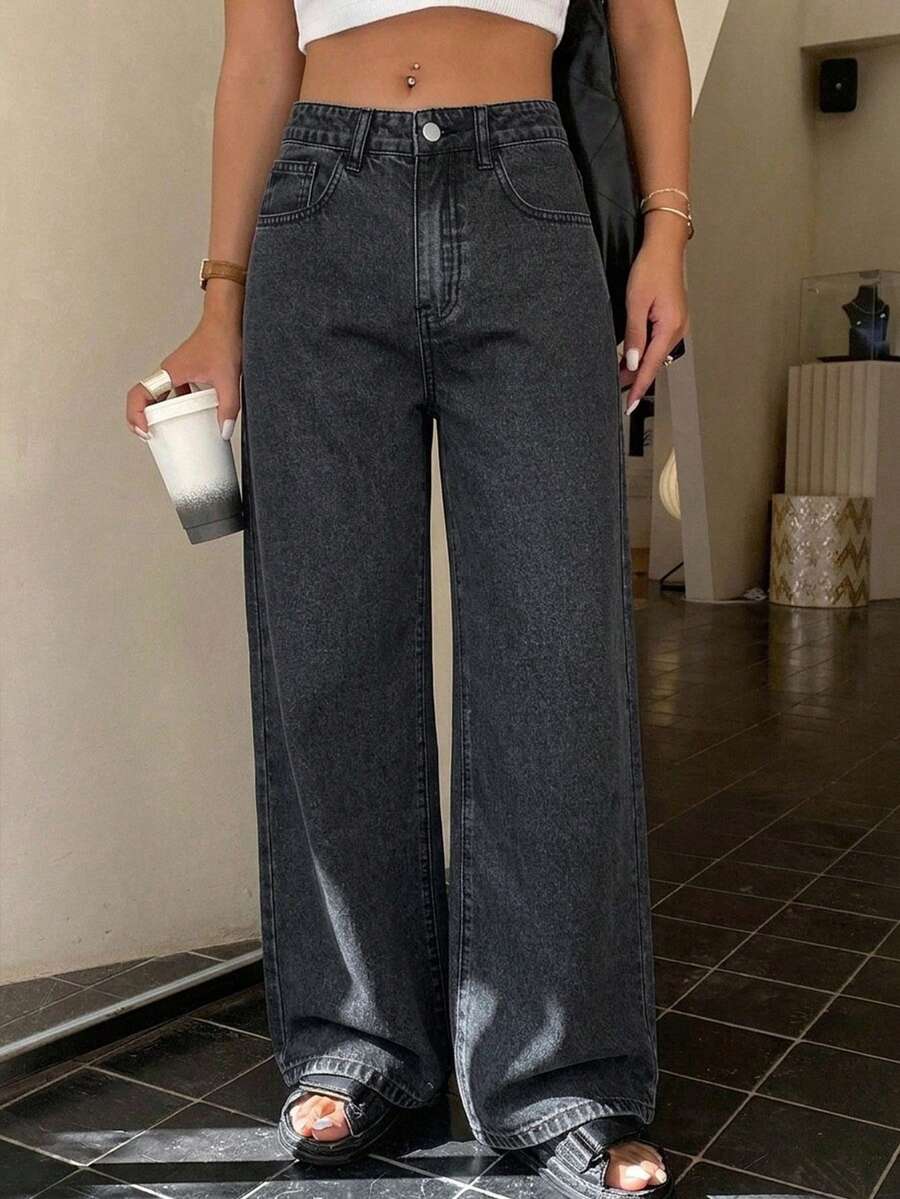 Missoula Low Rise Straight Leg Baggy Jeans