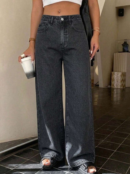 Missoula Low Rise Straight Leg Baggy Jeans