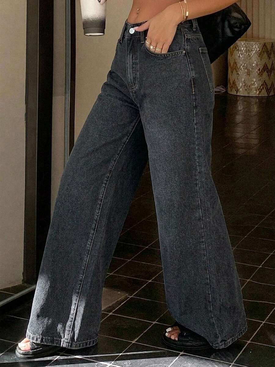 Missoula Low Rise Straight Leg Baggy Jeans