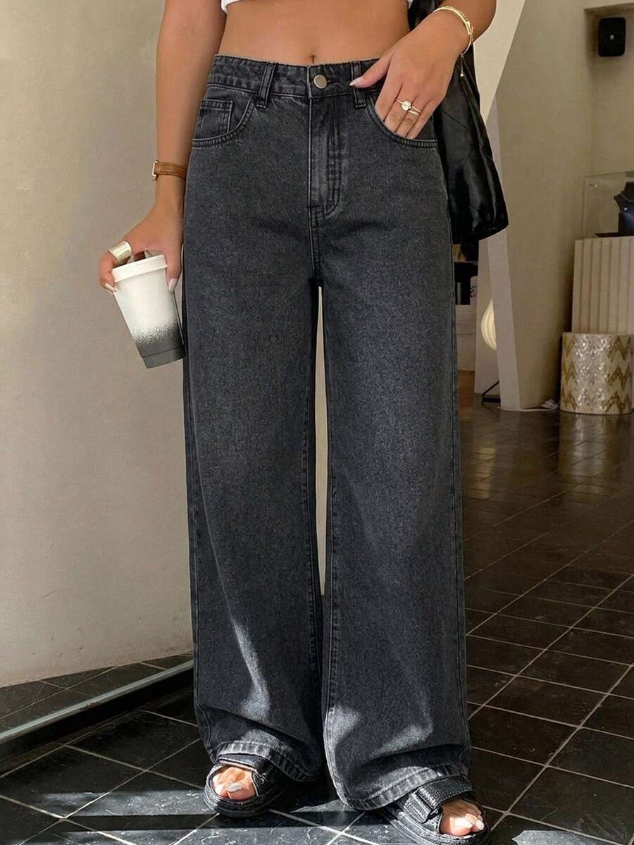 Missoula Low Rise Straight Leg Baggy Jeans