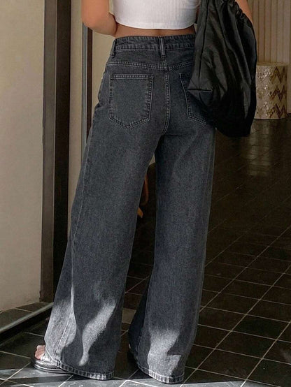 Missoula Low Rise Straight Leg Baggy Jeans