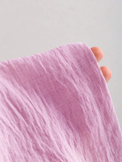 Katya Pleated Wide Leg Pants Tailored High Rise Trousers - Orchid Pink