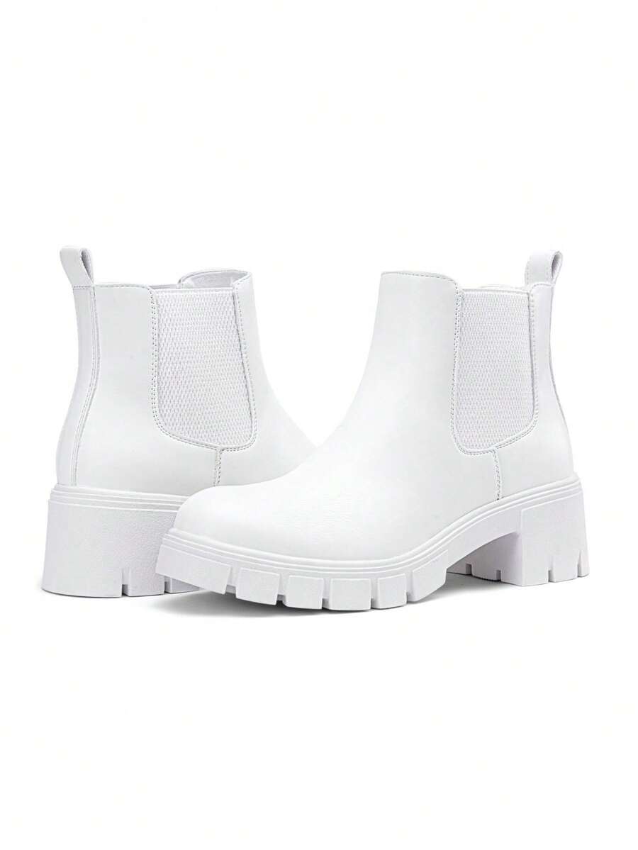 Comfyshoes Women's Fashion Ankle Boots, Chelsea Booties For Women Casual Outdoor Fall Shoes Mensa