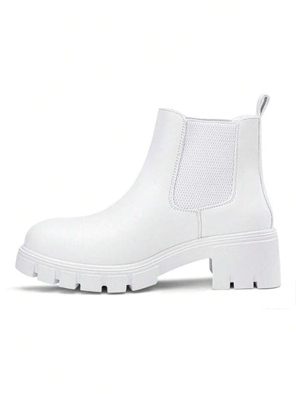 Comfyshoes Women's Fashion Ankle Boots, Chelsea Booties For Women Casual Outdoor Fall Shoes Mensa
