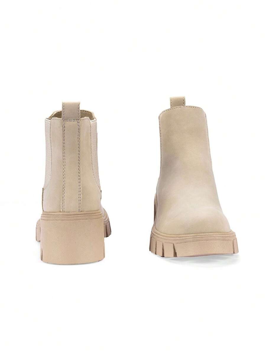 Comfyshoes Women's Fashion Ankle Boots, Chelsea Booties For Women Casual Outdoor Fall Shoes Mensa
