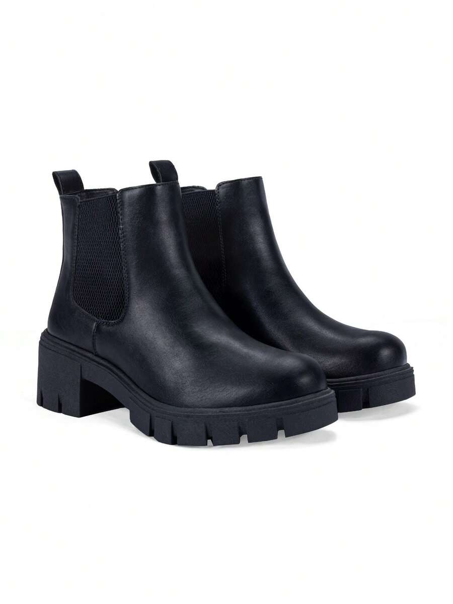 Comfyshoes Women's Fashion Ankle Boots, Chelsea Booties For Women Casual Outdoor Fall Shoes Mensa