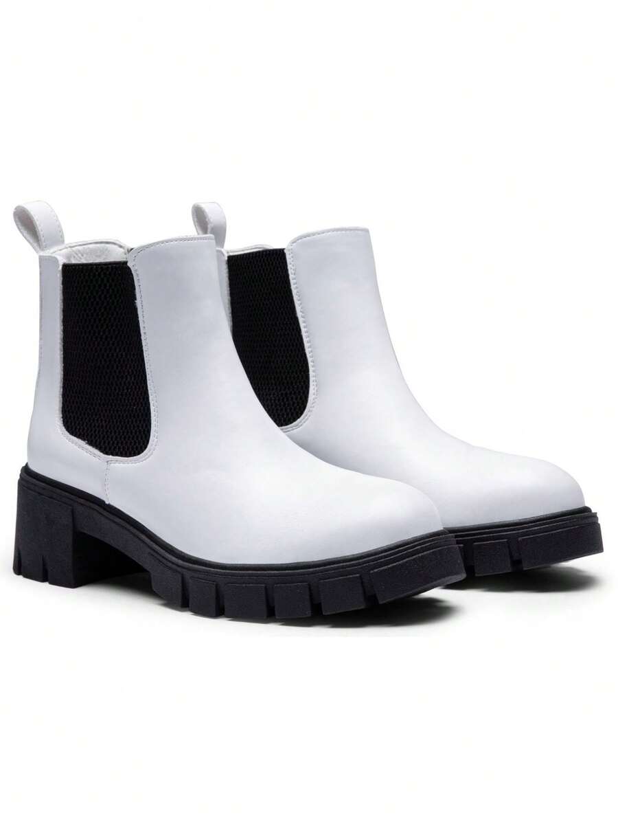 Comfyshoes Women's Fashion Ankle Boots, Chelsea Booties For Women Casual Outdoor Fall Shoes Mensa
