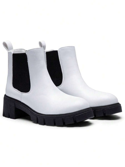 Comfyshoes Women's Fashion Ankle Boots, Chelsea Booties For Women Casual Outdoor Fall Shoes Mensa