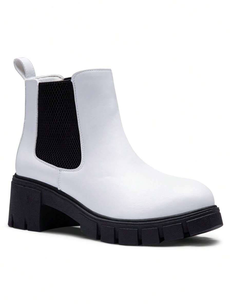 Comfyshoes Women's Fashion Ankle Boots, Chelsea Booties For Women Casual Outdoor Fall Shoes Mensa