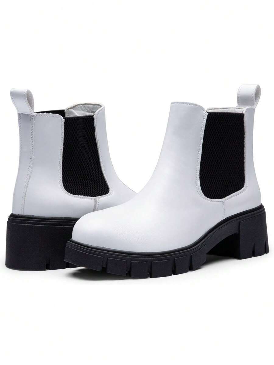 Comfyshoes Women's Fashion Ankle Boots, Chelsea Booties For Women Casual Outdoor Fall Shoes Mensa