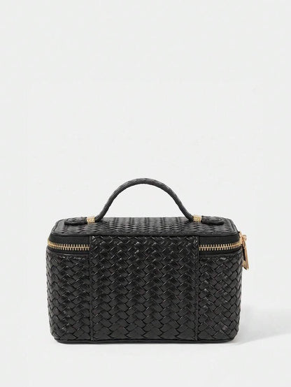 Menton Structured Vanity Top Handle Box Bag