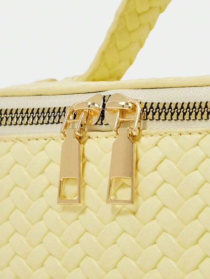 Menton Structured Vanity Top Handle Box Bag