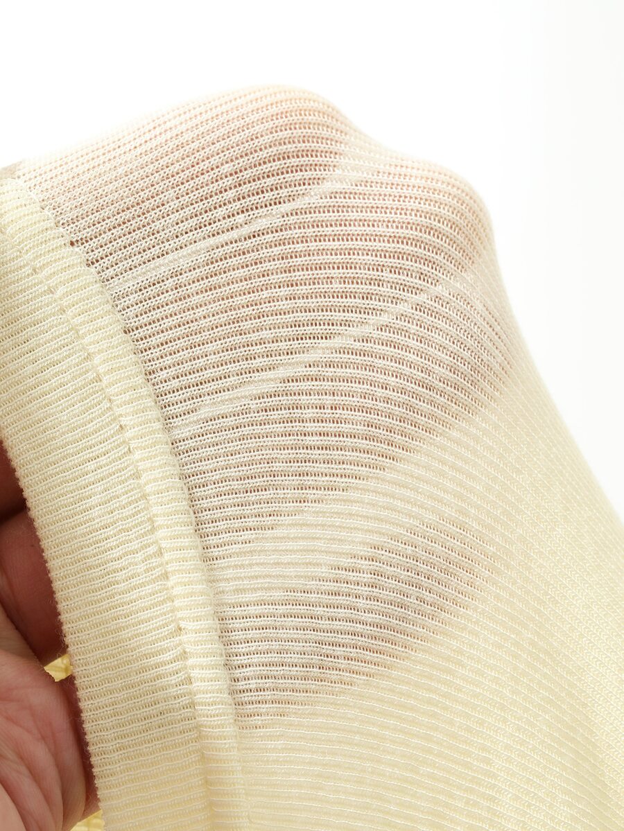Lyra Solid Long Sleeve Polo Collar Tee - Beige