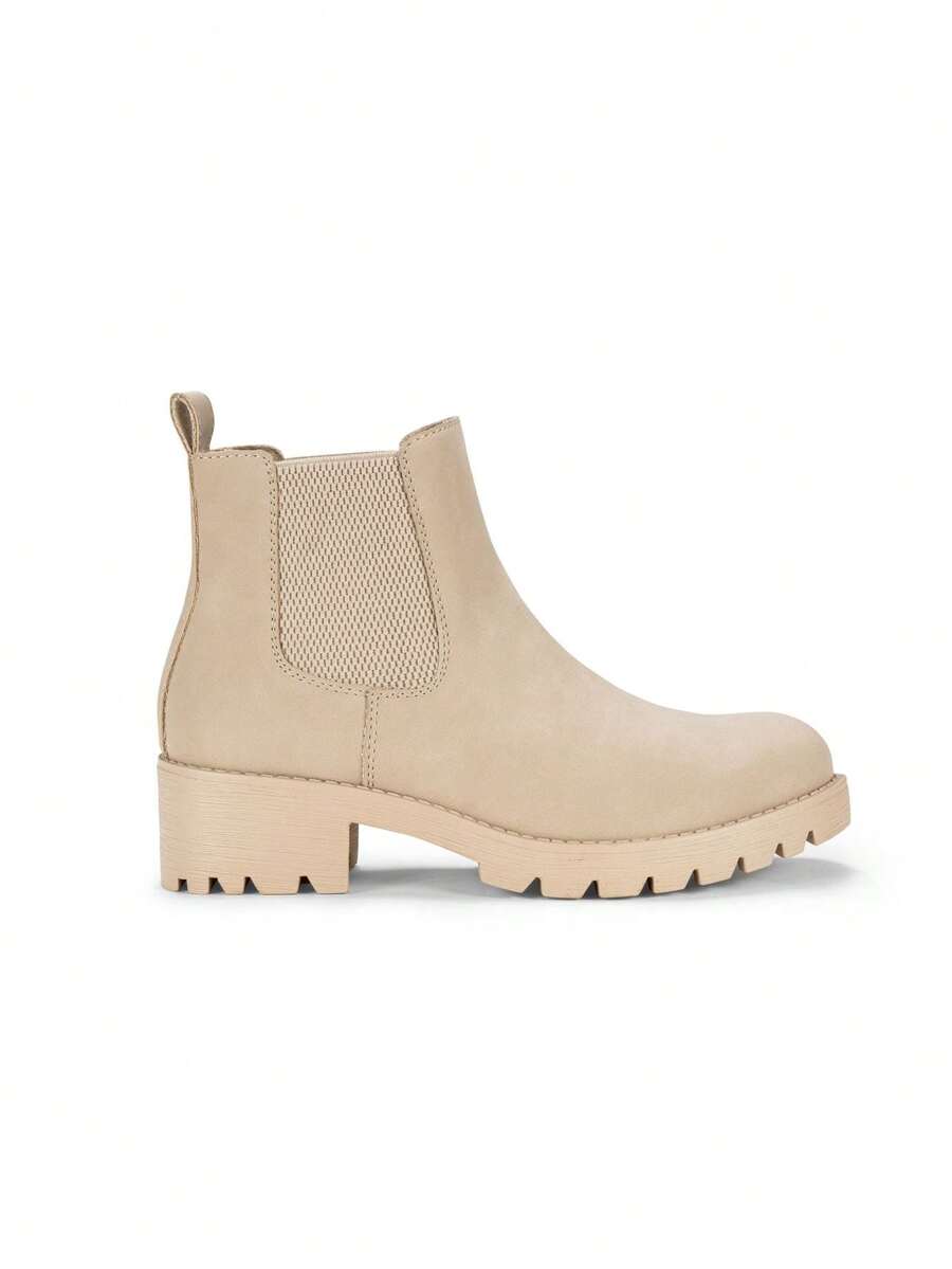 Women's Chelsea Ankle Boots Pull-On Booties For Women Mensa