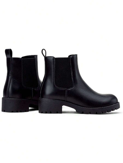 Women's Chelsea Ankle Boots Pull-On Booties For Women Mensa