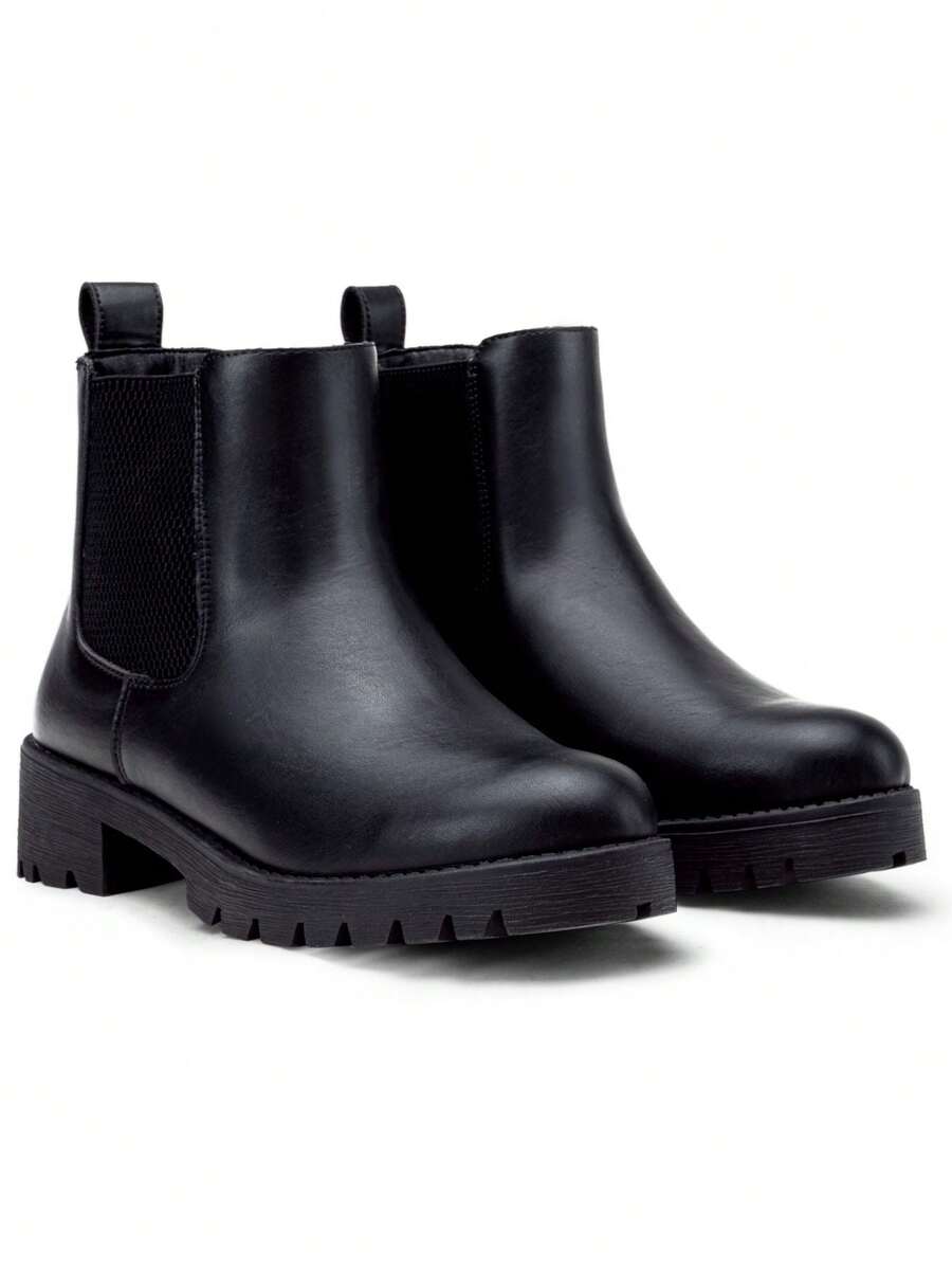 Women's Chelsea Ankle Boots Pull-On Booties For Women Mensa