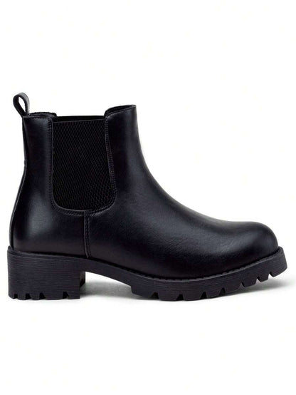 Women's Chelsea Ankle Boots Pull-On Booties For Women Mensa