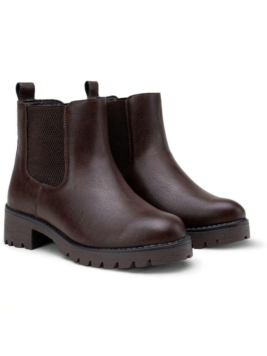 Women's Chelsea Ankle Boots Pull-On Booties For Women Mensa