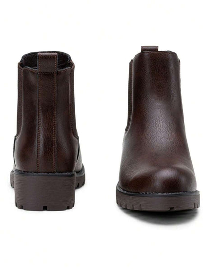 Women's Chelsea Ankle Boots Pull-On Booties For Women Mensa