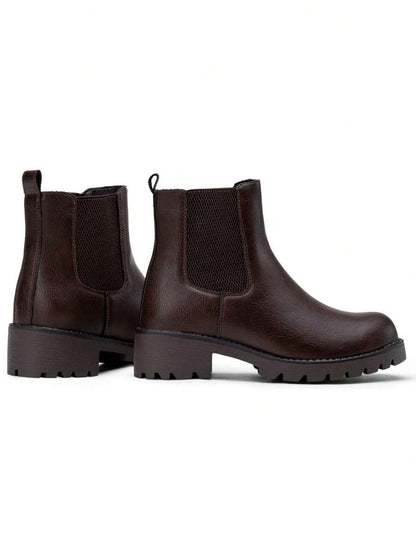 Women's Chelsea Ankle Boots Pull-On Booties For Women Mensa