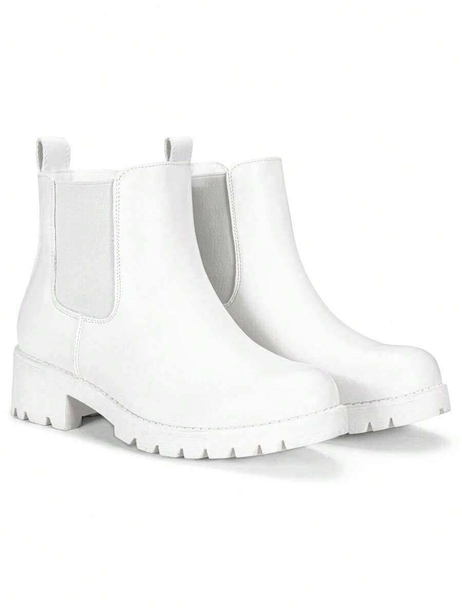 Women's Chelsea Ankle Boots Pull-On Booties For Women Mensa