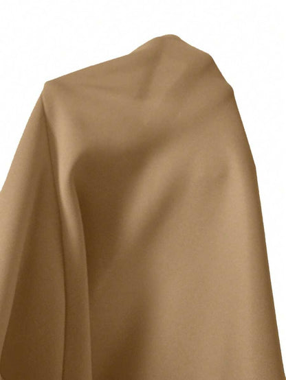Eugenie Open Front Lapel Collar Stretch Knit Blazer - Khaki