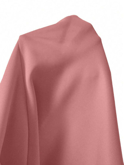 Eugenie Open Front Lapel Collar Stretch Knit Blazer - Pink