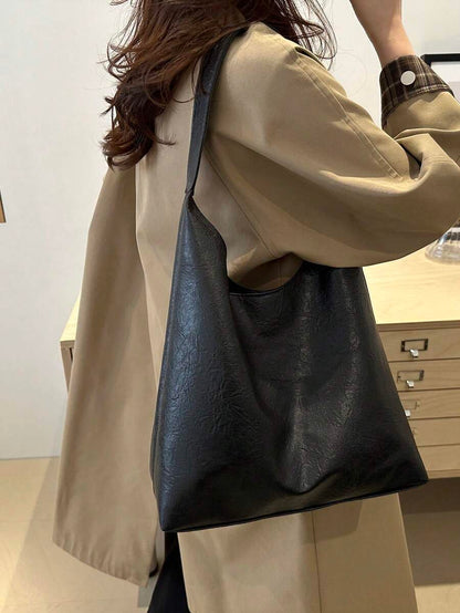 Savannah Large Slouchy Hobo Shoulder Bag with Top Handle